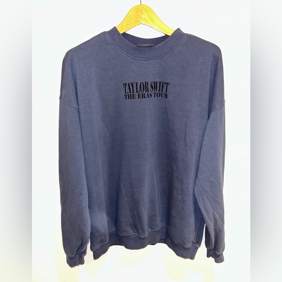 Taylor Swift Sweaters - Latest Edition Authentic Taylor Swift Era’s Tour Navy Crewneck